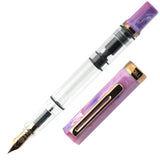 Twsbi Eco Fountain Pen - Fluorite Purple with Bronze