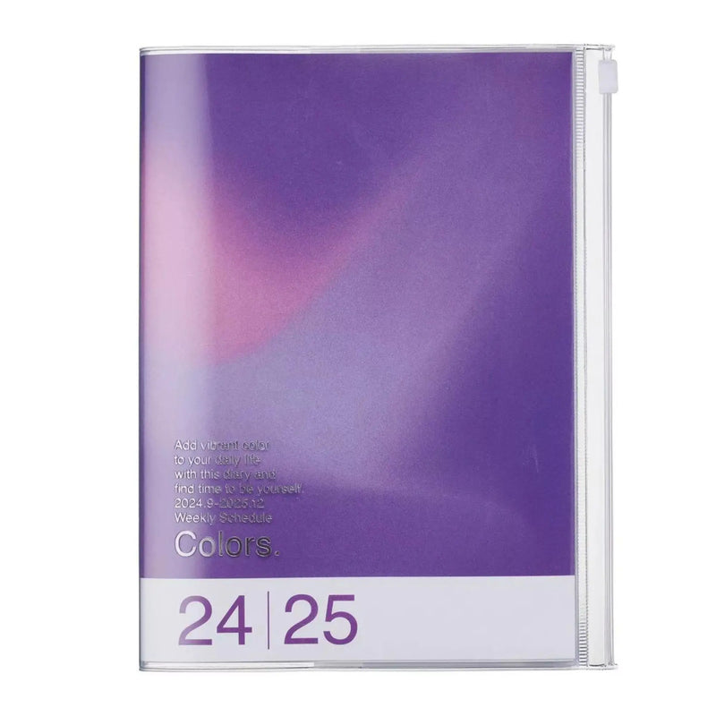 Mark's 2024/25 Colour Gradient A5 Mid Year Academic Diary