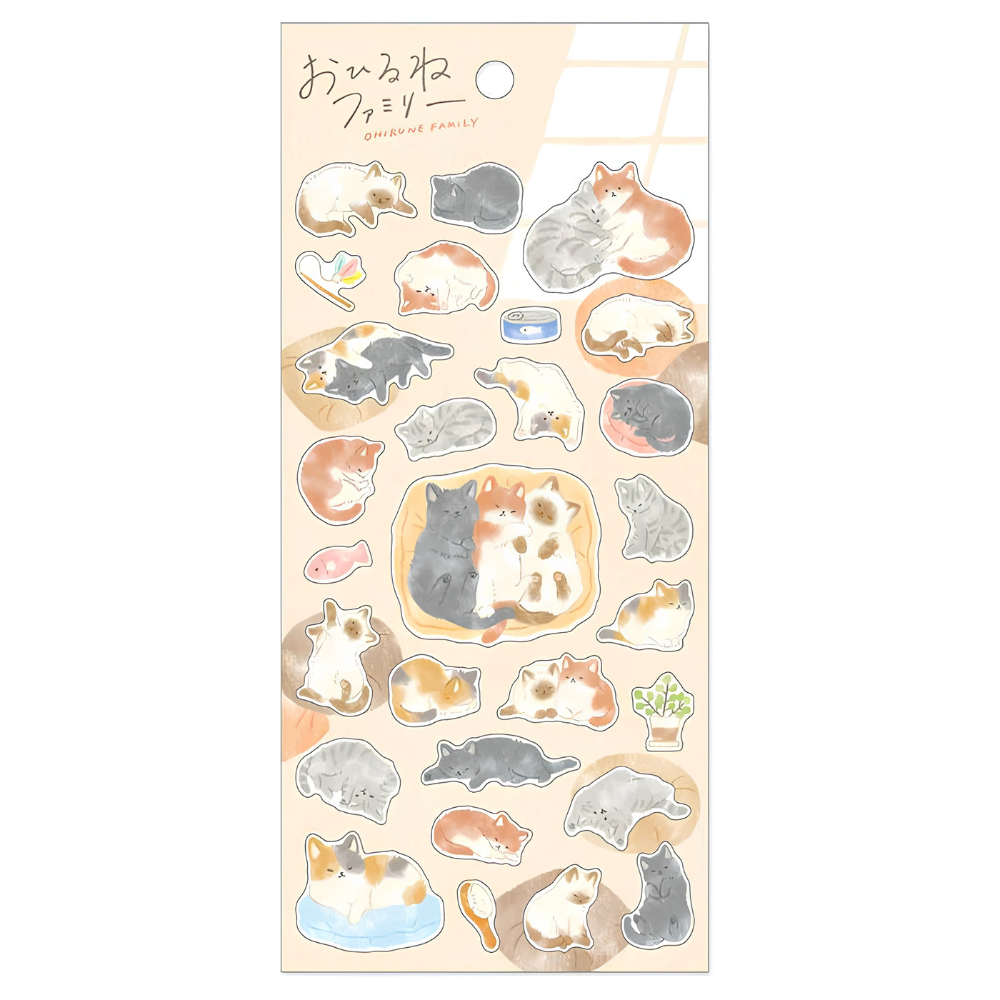 Mind Wave Stickers - Ohirune Family