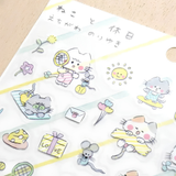 Hyogensha - Cozyca Stickers - Cats and Holiday