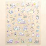 Hyogensha - Cozyca Stickers - Cats and Holiday