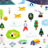 Hyogensha - Cozyca Stickers - A Faraway Land of Cold