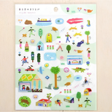 Hyogensha - Cozyca Stickers - A Day in Town