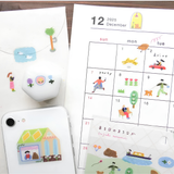 Hyogensha - Cozyca Stickers - A Day in Town