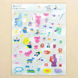 Hyogensha - Cozyca Stickers - Yuki Ito - Juice
