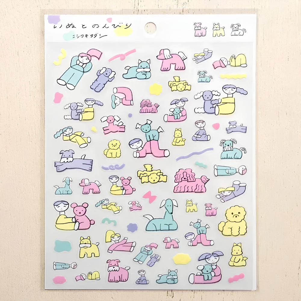 Hyogensha - Cozyca Stickers - Inu to Nobiri