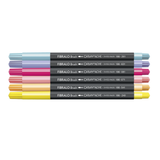 Caran d'Ache Fibralo Brush Pens - Set of 6 - Manga