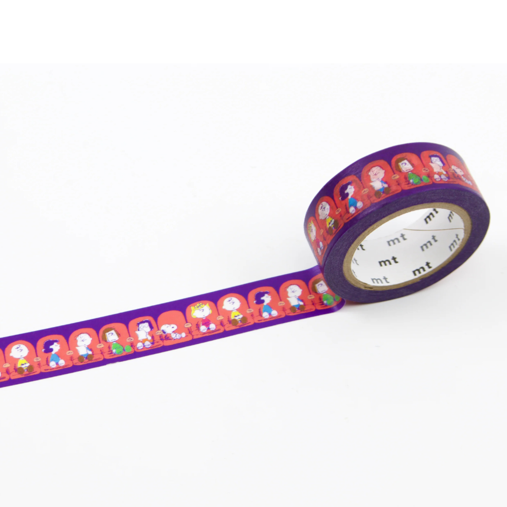 MT Peanuts Washi Tape - Peanuts Theatre