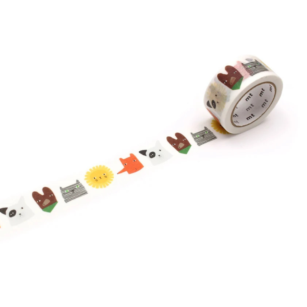 MT Donna Wislon Washi Tape - Creatures