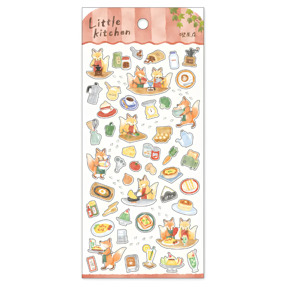 Mind Wave Stickers - Little Kitchen - Fox