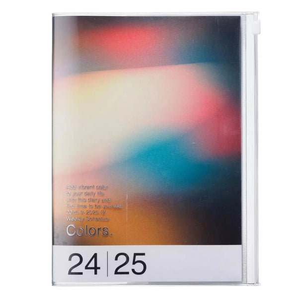 Mark's 2024/25 Colour Gradient A5 Mid Year Academic Diary