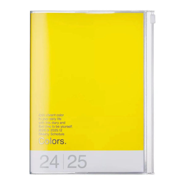 Mark's 2024/25 Colour A6 Mid Year Academic Diary