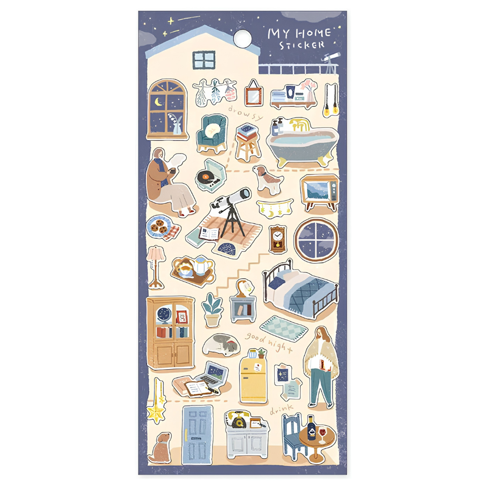 Mind Wave Stickers - My Home - Starry Sky