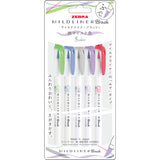 Zebra Mildliner Brush Twin-Tip Pens