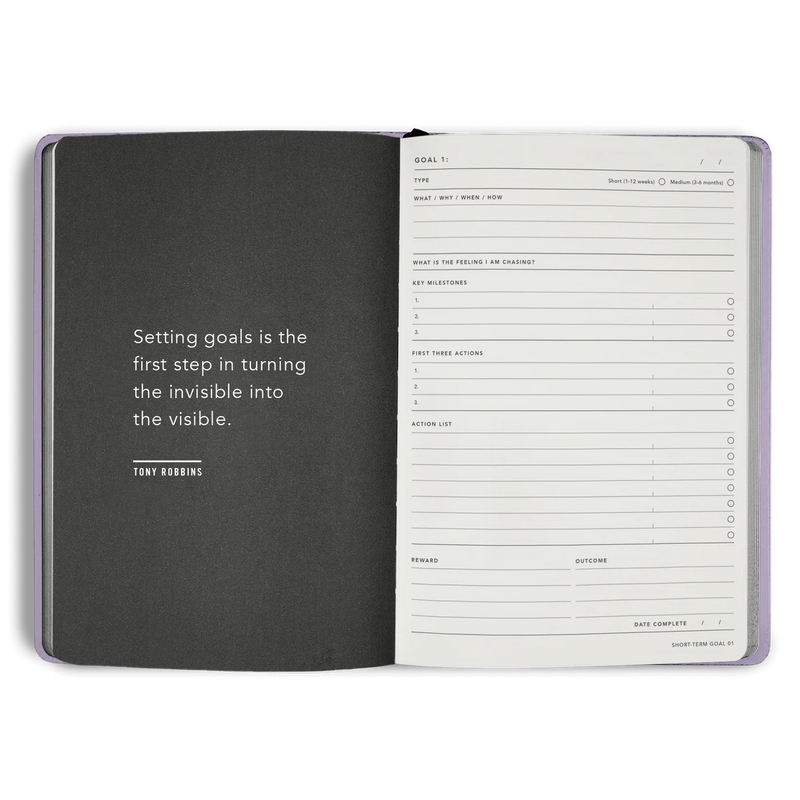 MiGoals 2026 A5 Weekly Spread Diary