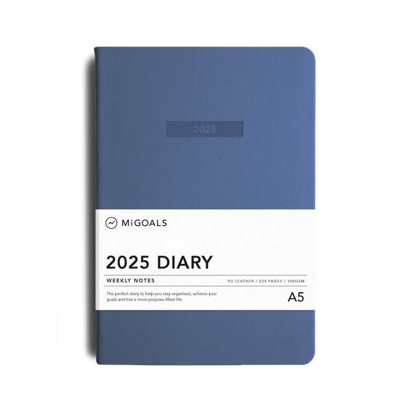 MiGoals 2025 A5 Weekly Notes Diary