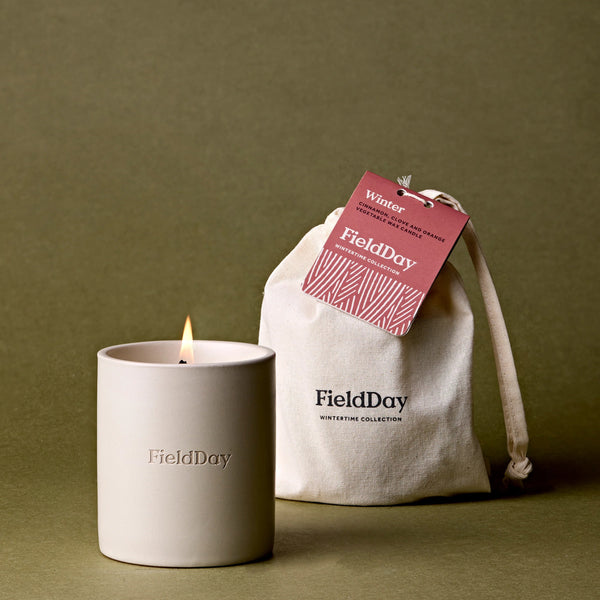FieldDay Christmas Winter Soy Wax Large Candle