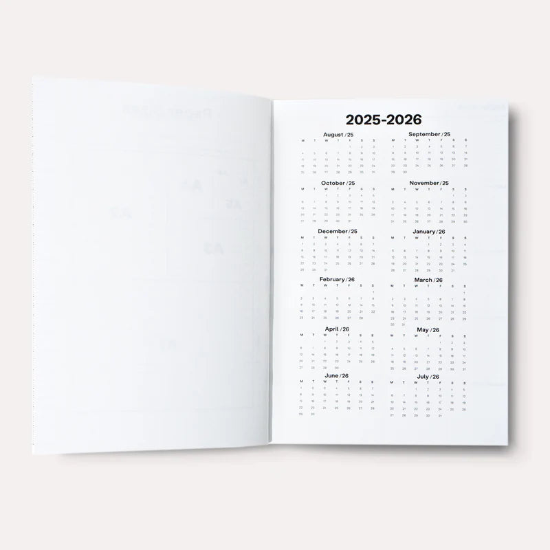 The Completist Geometry No.1 Lay Flat 2025-2026 Academic Weekly Planner