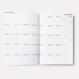 The Completist Geometry No.1 Lay Flat 2025-2026 Academic Weekly Planner