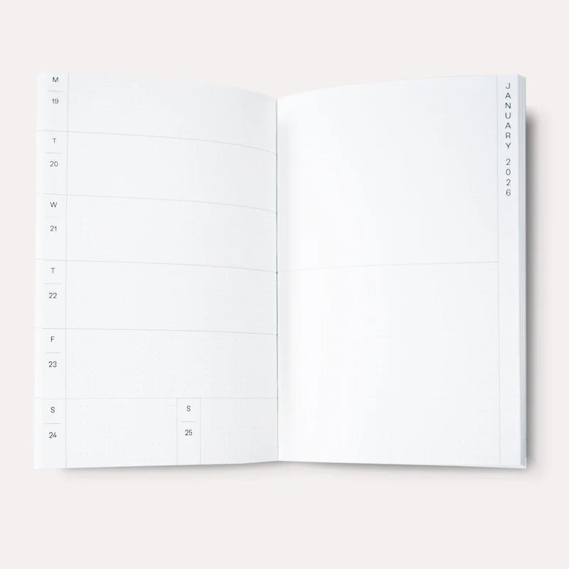 The Completist Ellipse No.1 Lay Flat 2025-2026 Academic Weekly Planner