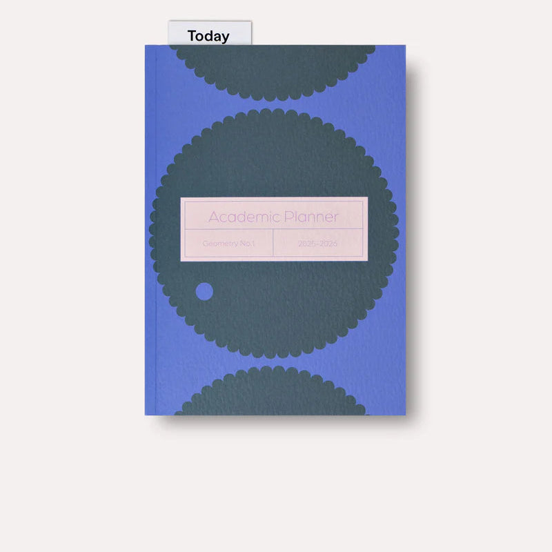 The Completist Geometry No.1 Lay Flat 2025-2026 Academic Weekly Planner
