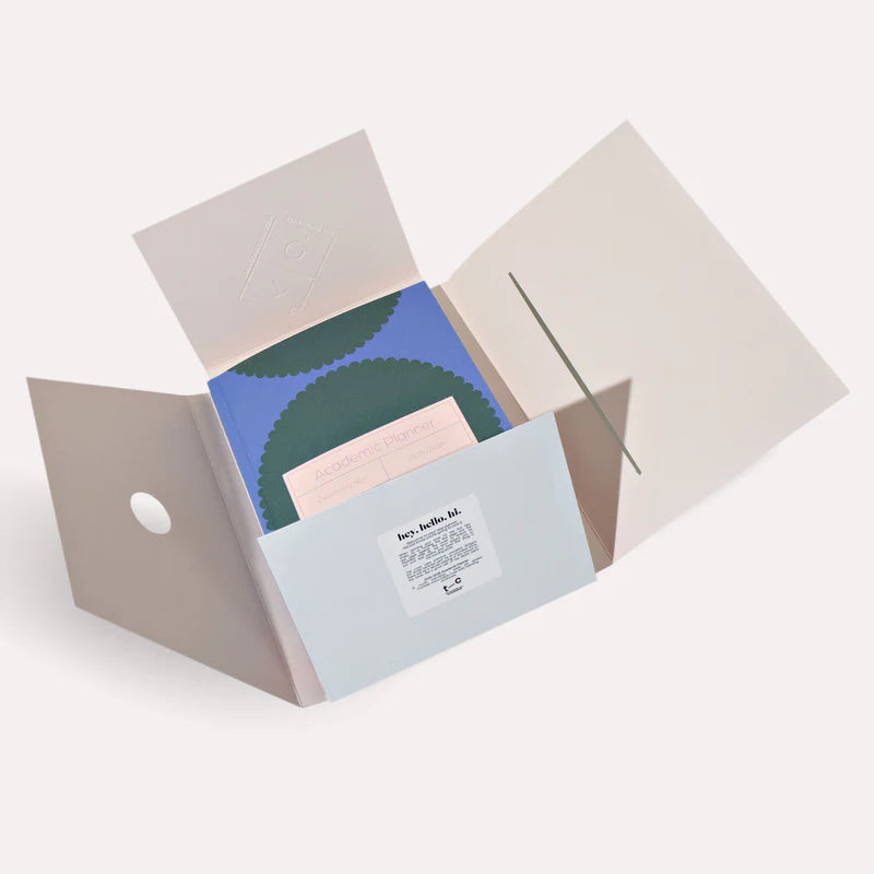The Completist Geometry No.1 Lay Flat 2025-2026 Academic Weekly Planner