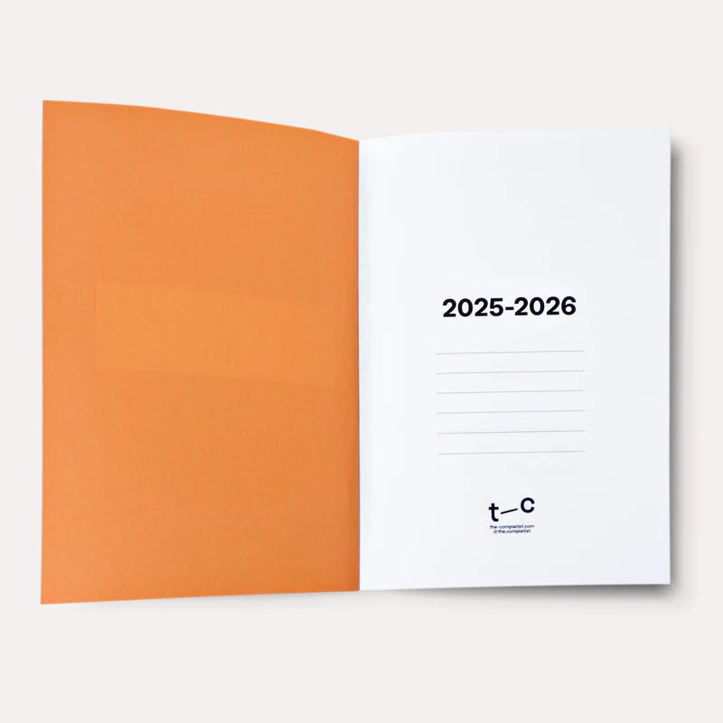 The Completist Geometry No.1 Lay Flat 2025-2026 Academic Weekly Planner