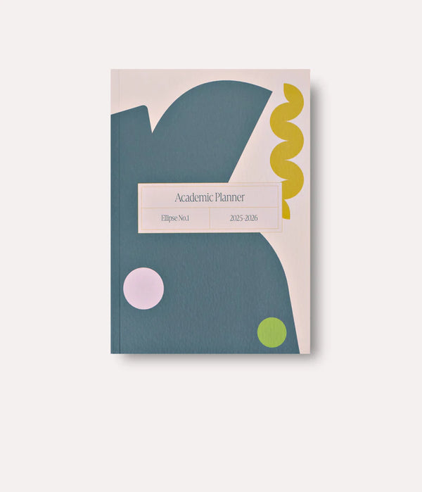 The Completist Ellipse No.1 Lay Flat 2025-2026 Academic Weekly Planner