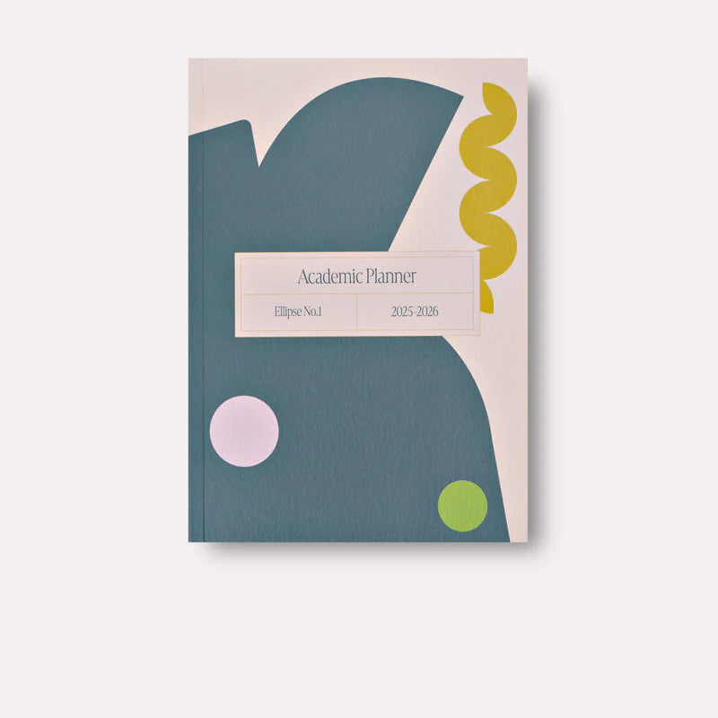 The Completist Ellipse No.1 Lay Flat 2025-2026 Academic Weekly Planner