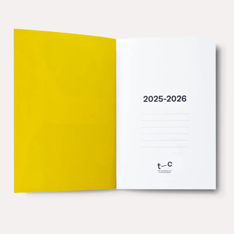 The Completist Ellipse No.1 Lay Flat 2025-2026 Academic Weekly Planner
