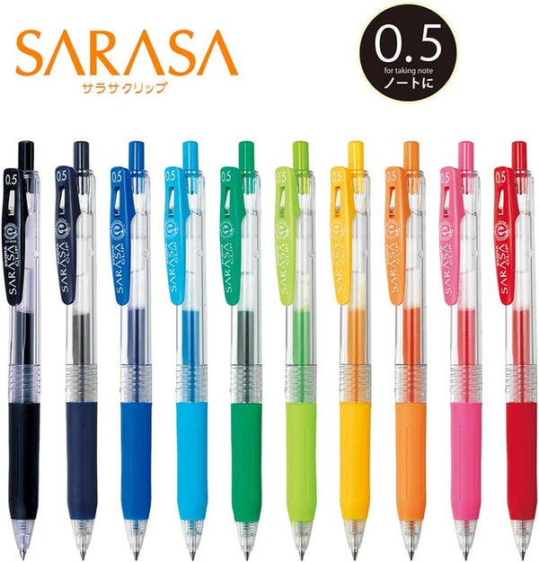 Zebra Sarasa Clip 0.5mm Gel Pen