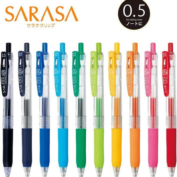 Zebra Sarasa Clip 0.5mm Gel Pen, $2.26