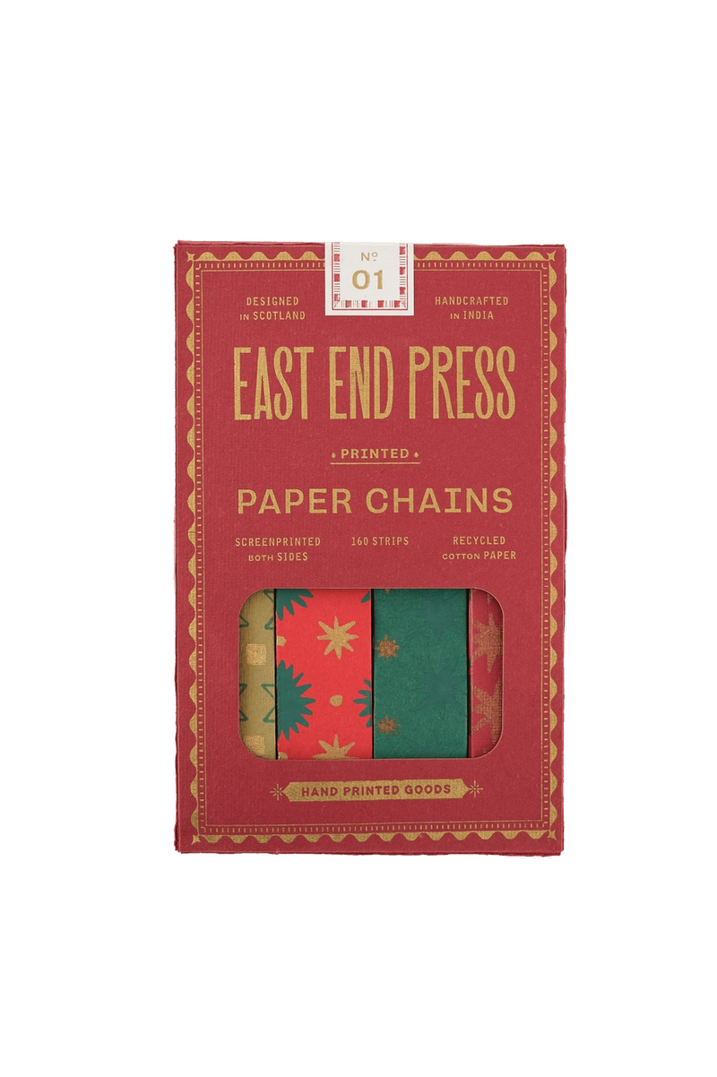 East End Press Christmas Paper Chain Kit