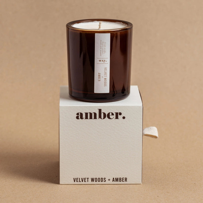 Wxy Velvet Woods & Amber 5oz Candle
