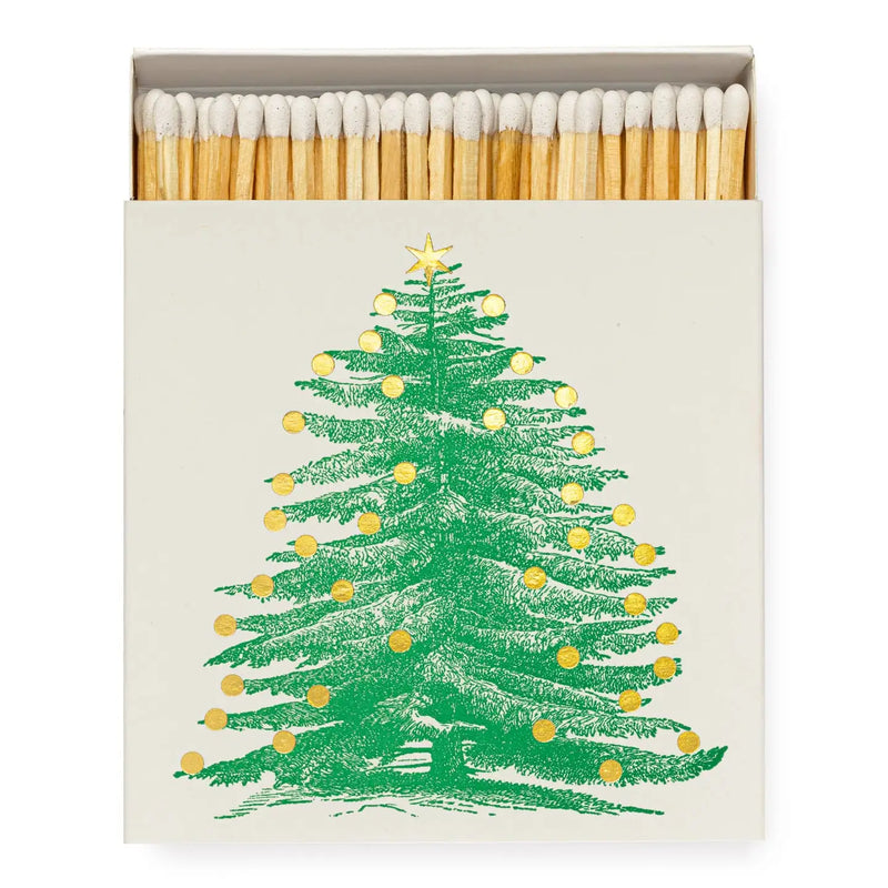 Archivist Christmas Tree Box of Matches - Store Pickup Only