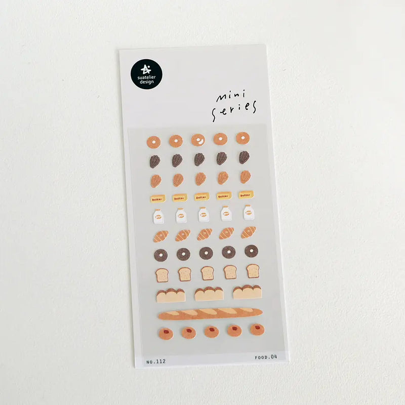 Suatelier Mini Food Stickers no.112 Food.04