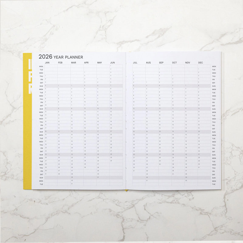 Octagon Design 2026 Weekly Planner
