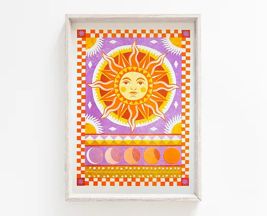 Sunbeam - A4 Risograph Print
