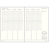 Leuchtturm 18 Month Hardcover Academic Week Planner  2025-2026 A5