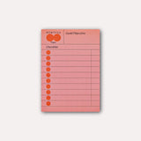 The Completist Hinoki Habit Checklist A7 Sticky Notes