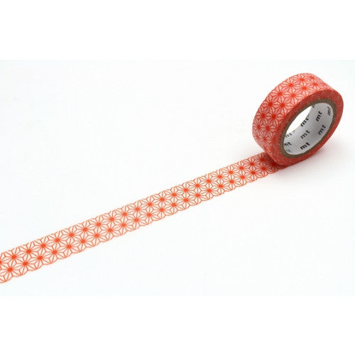 MT Asanoha Akadadai Washi Tape