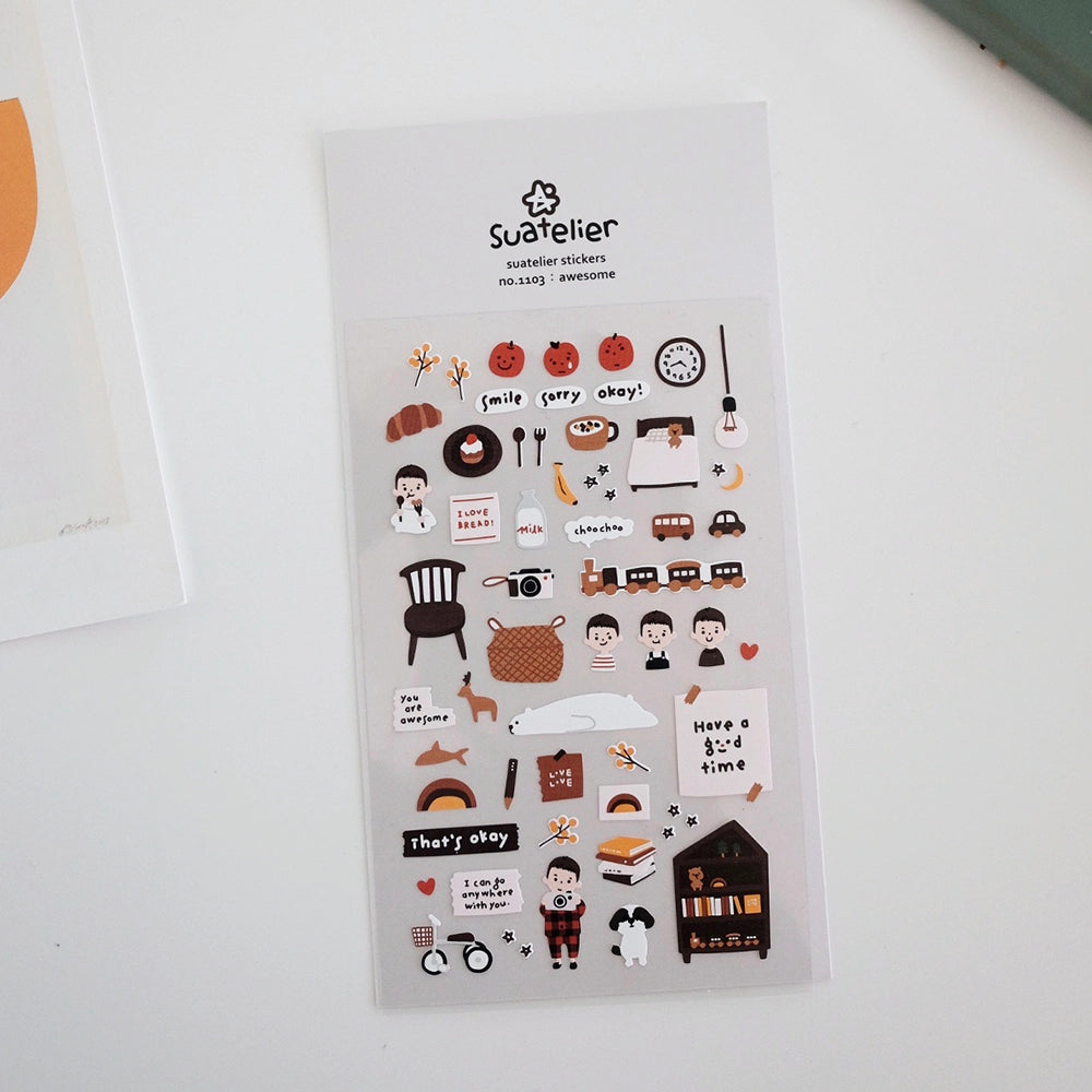Suatelier Stickers No 1103: Awesome
