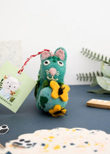 Niaski Felt Cat Hanging Decoration - Cattenborough