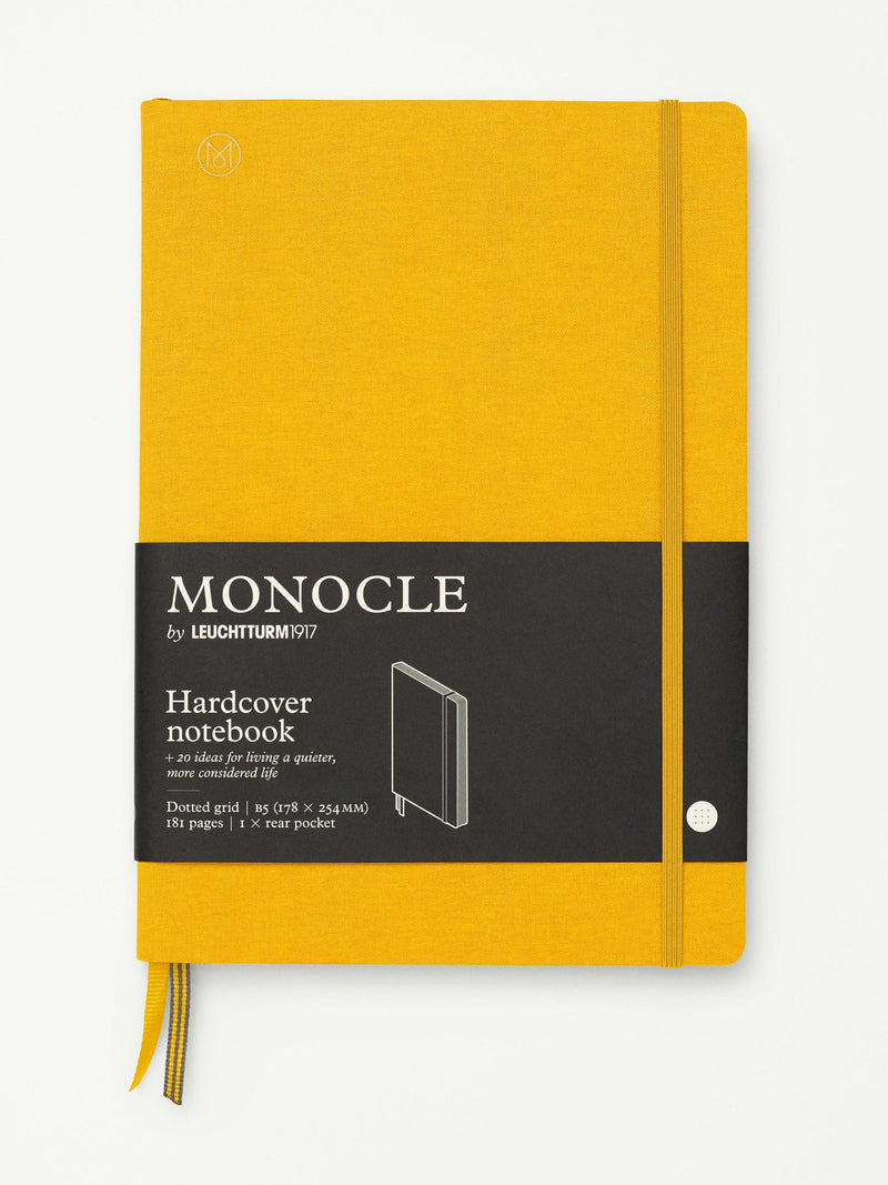 Monocle B5 Hardcover Linen Notebook - Dot Grid