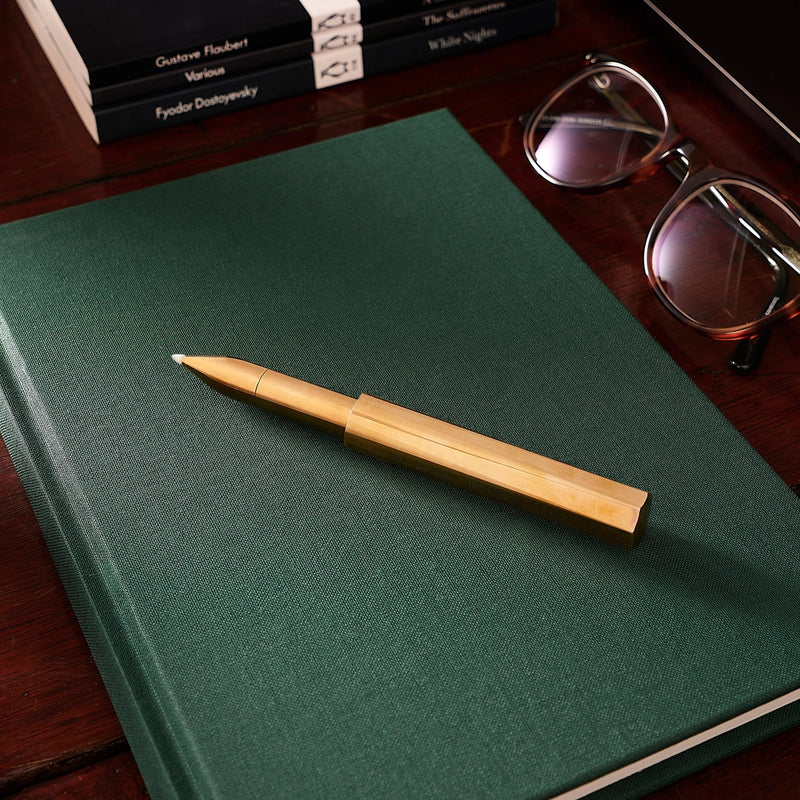 Tom's Studio The Brass Wren Refillable Writing Pen