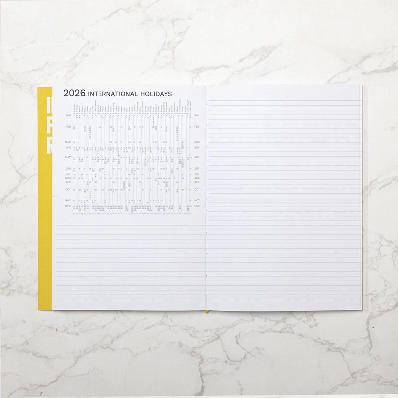 Octagon Design 2026 Weekly Planner