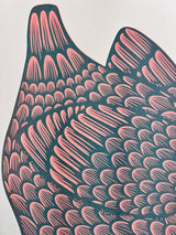 The Plot Chickens A3 Art Print