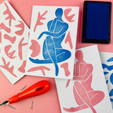 Edinburgh Craft Club Matisse Inspired Lino Print Kit