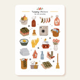 Och Monika Stickers - Cleaning Day