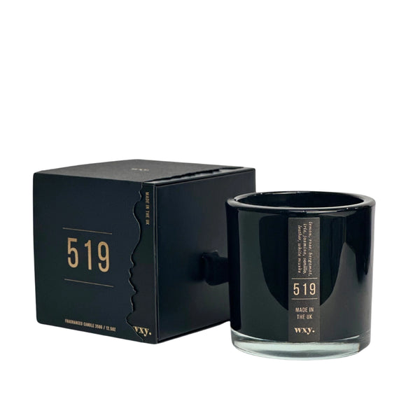 Wxy Umbra 12.5oz 519 Lemon White Musk & Leather Candle